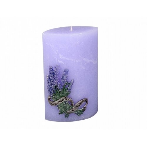Lumânare decorativă Lavender, prismă