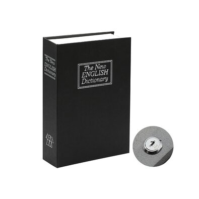 Carte Seif, cu cheie, 15,5 x 18x 5,5 cm