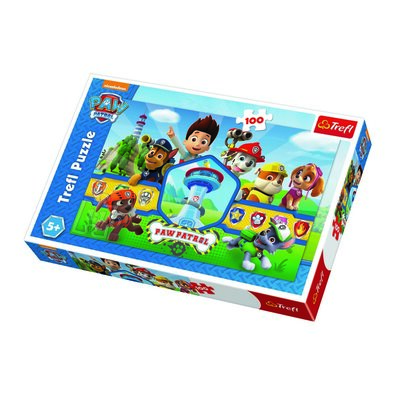 Trefl Puzzle Tlapková patrola - Hősök csapata ,100 darab