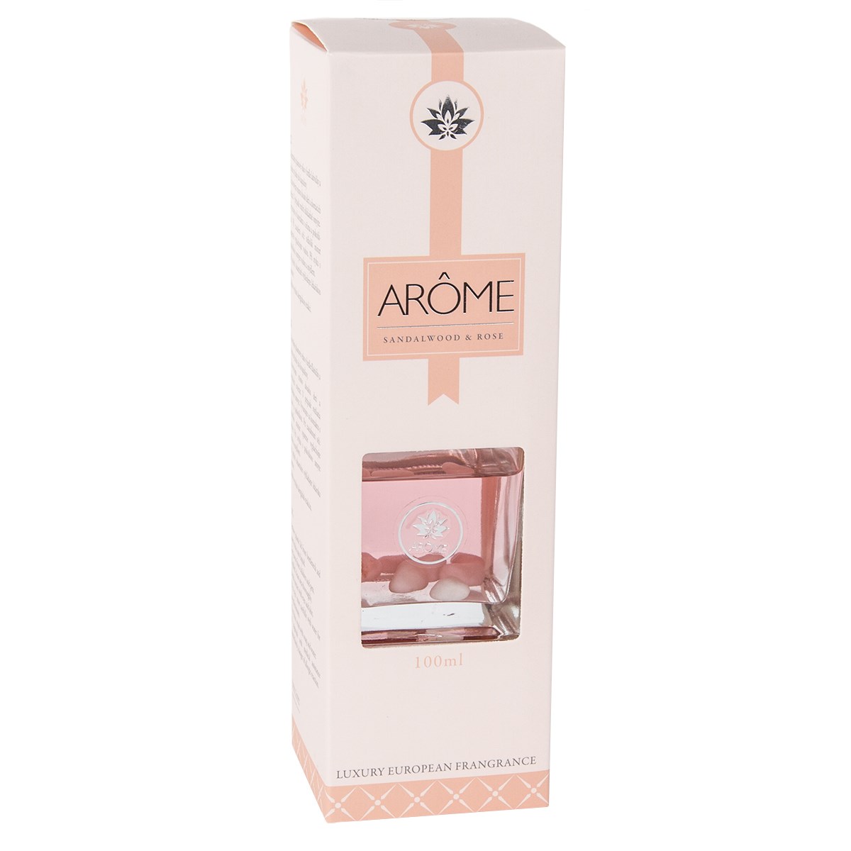 Vonný difuzér Santalové drevo & Ruža, 100 ml