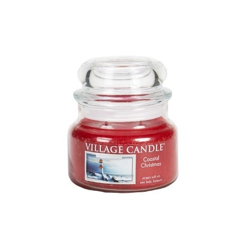 Village Candle Vonná sviečka v skle Vianoce v prístave - Coastal Christmas, 269 g