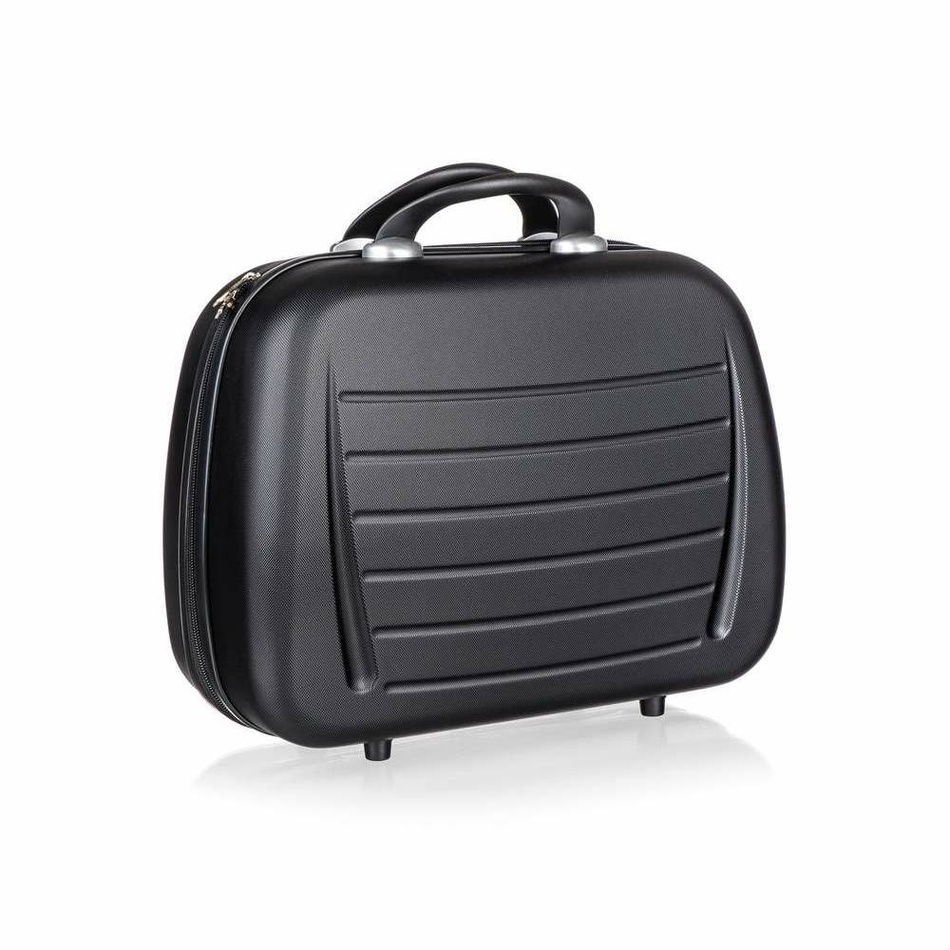 Fotografie Pretty UP Cestovní skořepinový kufřík ABS16, vel. 17, černá