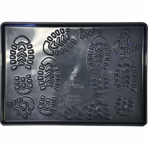 Odkapávač na čevlje, antracit, 49 x 35 cm