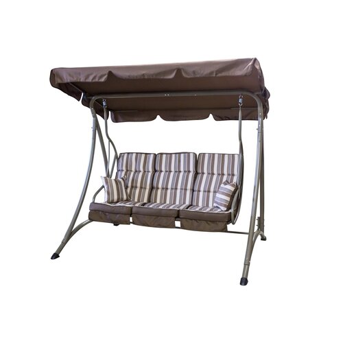 leagăn de grădină Happy Green Samoa, 190 x 140 , 190 x 140 x 192 cm