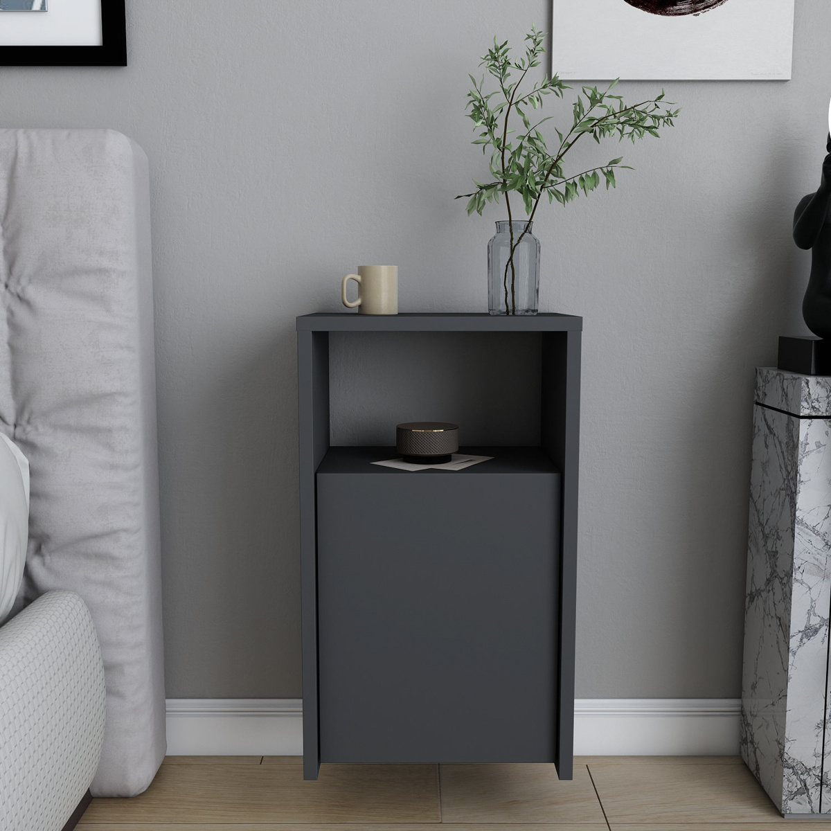Noční stolek Carlin Anthracite - thumb (3)