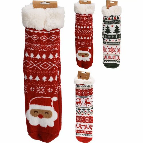 Vianočné ponožky Christmas Santa, dámské, veľ. Uni, 1 pár