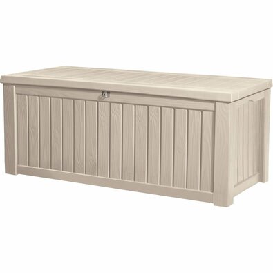 Keter Garten-Aufbewahrungsbox Rockwood 570 l, cremefarben