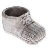 Pietní dekorace Betonový květináč Bota, 20 x 10,5 x 11 cm