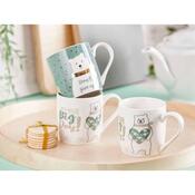 Altom Sada porcelánových hrnčekov Medvede 340 ml, 3 ks