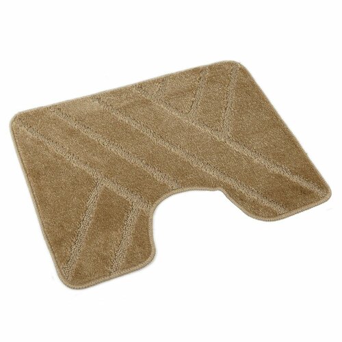 Kvalitex WC-Vorleger Parketts beige, 60 x 50 cm