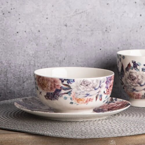Altom Lilac porcelán desszert tányér, 20 cm