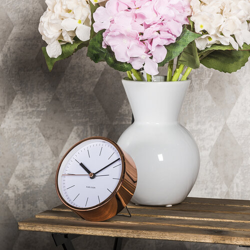 StarDeco Wazon z ceramiki biały, 18 cm