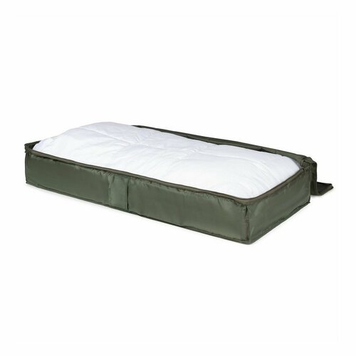 Cutie de depozitare textile joasă Compactor GreenTex, 107 x 46 x 16 cm, verde