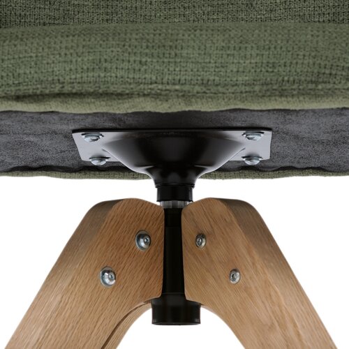 Scaun de sufragerie DCH-C2148 GRN2 cu materialimpermeabil