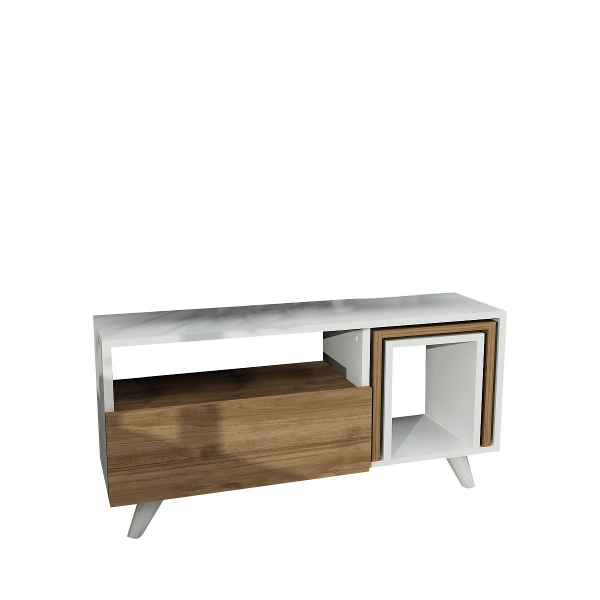 Televizní stolek Novella Walnut