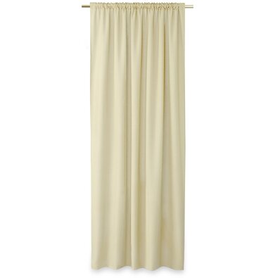 Restilo Oxford Pleat függöny, bézs, 140 x 250 cm