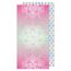 Towee schnelltrocknendes Badetuch MANDALA pink, 80 x 160 cm