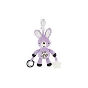 Chrastítko babyted Zajíček plyš 30 cm závěs na postýlku /kočárek