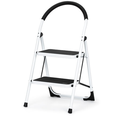 4Home Skládací ocelové schůdky Steps, 2 stupně