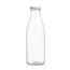 Orion Glas Milchflasche mit Deckel 1 l