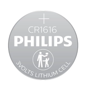 Baterie Philips CR1616 3 V, baterie buton litiu