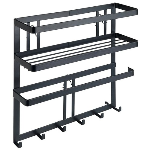 Wenko Багатофункціональна кухонна полиця з гачками Gala, 33 x 9 x 30 см