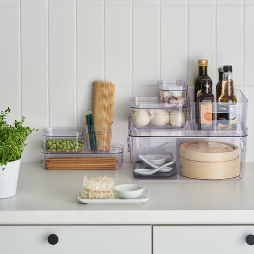 SmartStore Úložný box Compact Clear Slim, 1,3 l - thumb (1)
