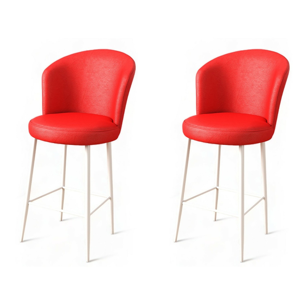 Uras Red and White bárszék szett, 2 db, 2 db