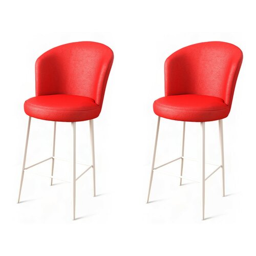 Uras Red and White bárszék szett, 2 db