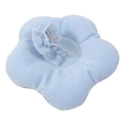 Babymatex Polštářek pro miminka Flor modrá, 30 cm