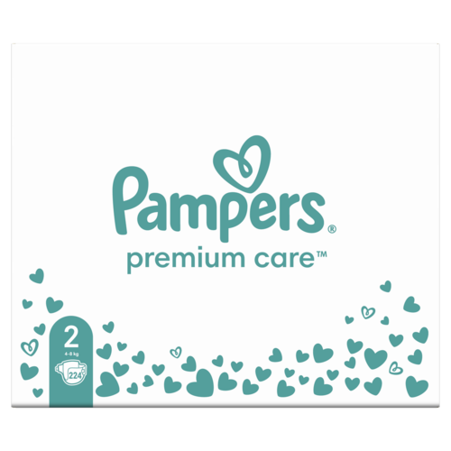 Pampers Pleny Premium Care 224 ks, velikost 2