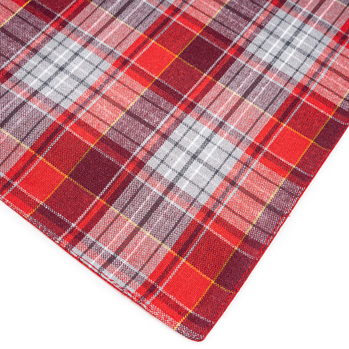 Home Elements Prikladi Káro rdeče-siva, 33 x 45 cm