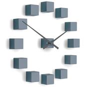 Ceas de design Future Time FT3000GY Cubic grey, autoadeziv, diam. 50 cm