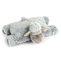 Подушка Вівця на липучці сірий, 52 x 38 см