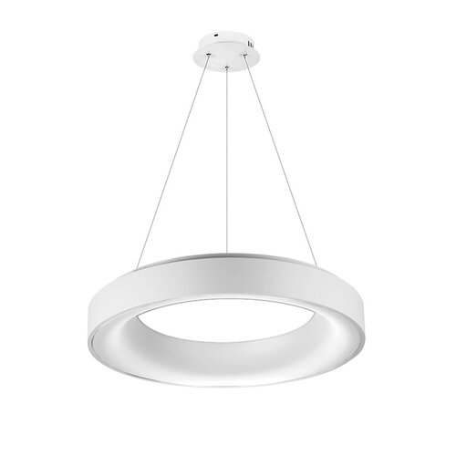 Azzardo AZ2727 závěsný LED lustr Sovana Pendant 50W, 2750LM, 3000-6500K, bílá