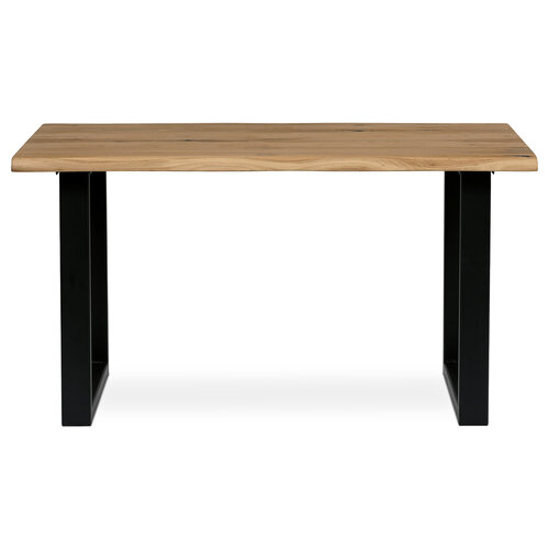 Robustní jídelní stůl z dubového masivu, 140 x 90 x 75 cm