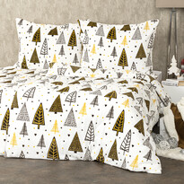Lenjerie pat 1 pers. 4Home Nordic Tree microflanel, 140 x 200 cm, 70 x 90 cm Lenjerie pat 1 pers. 4Home Nordic Tree microflanel