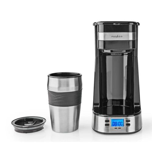 Nedis KACM310FBK osobný kávovar s termohrnčekom, 420 ml