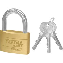 Total Tools Visací zámek s klíči, 3 cm