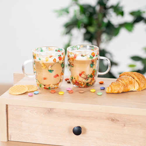 4Home Bloom  Hot&Cool hőálló pohár 400 ml, 2 db