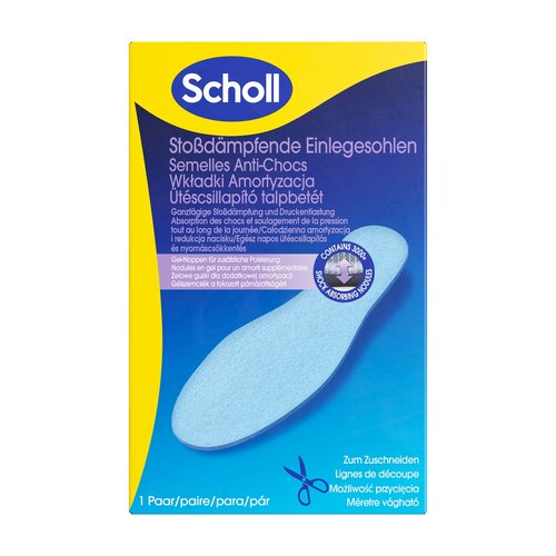 Scholl Устілки для взуття з амортизатором Everyday