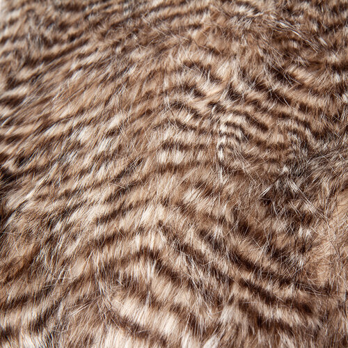 Párna tigrismintás világos barna, 45 x 45 cm