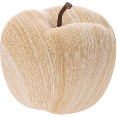 Dekorační porcelánové jablko, 12 cm