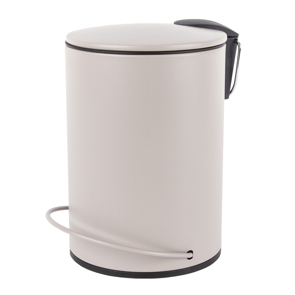 Pedálový odpadkový kôš Luena 3 l, sv. hnedá