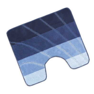 Podkładka pod WC Elli Fala niebieska, 60 x 50 cm