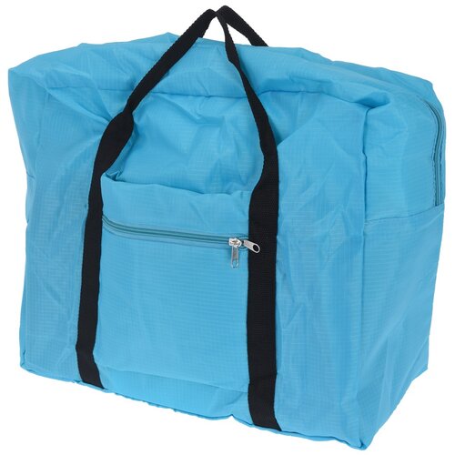 Skládací cestovní taška světle modrá, 44 x 37 x 20 cm