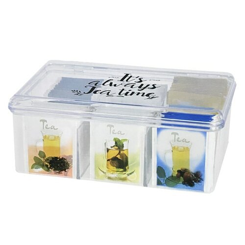 EH Plastový box na čajové sáčky TeaTime