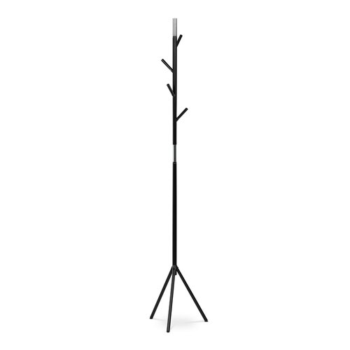 Garderobenständer 80001-01 BK, schwarz