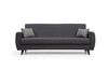 Kanapa rozkładana Alkon 3 Dark Grey