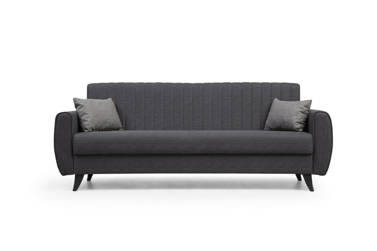 Alkon 3 Dark Grey kinyitható kanapé akciós termékkép 1